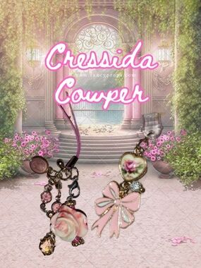 Hand Crafted Bridgerton's Cressida Cowper Inspired Phone Charm Set